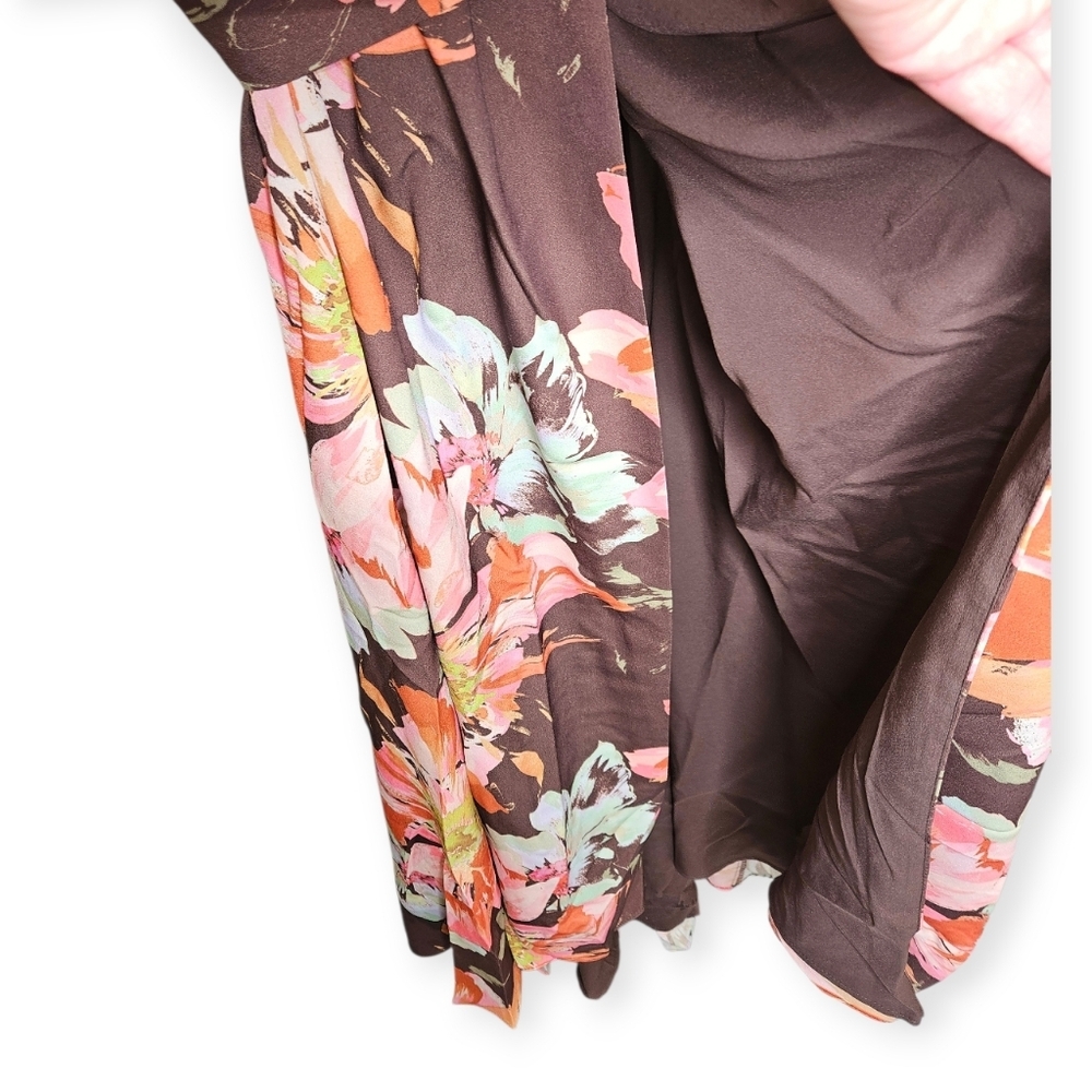 Hutch Velva Sleeveless Collared Wrap Midi Dress, Size XL, NWT - Picture 6 of 7